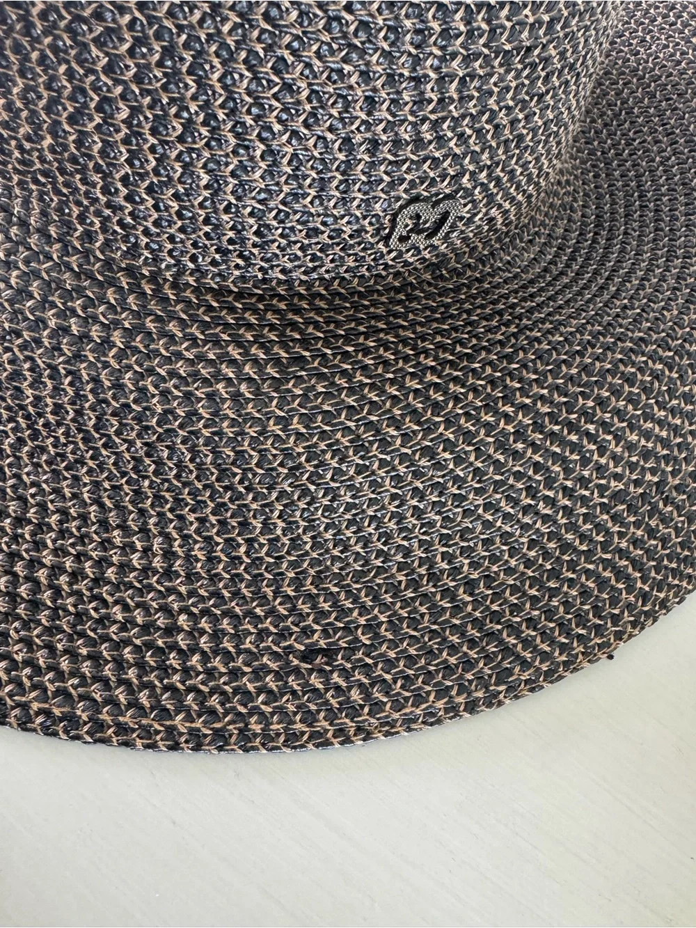 Eric Javits Brown Wide-Brim Straw Sun Hat - Picture 7 of 14